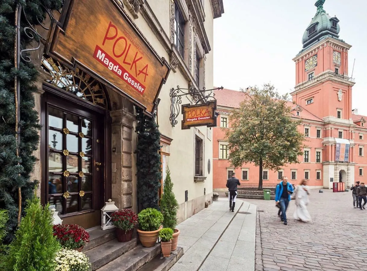 Apartment Castle Square z widokiem na Plac Zamkowy i Zamek Królewski Warszawa
